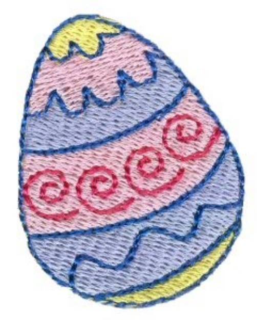 Picture of Easter Mini Egg Machine Embroidery Design