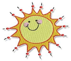 Picture of Springtime Fun Machine Embroidery Design