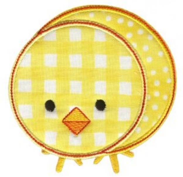Picture of Simply Spring Chick Applique Machine Embroidery Design