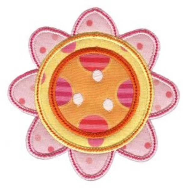 Picture of Simply Spring Applique Machine Embroidery Design