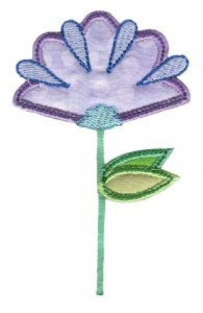 Picture of Simply Spring Applique Flower Machine Embroidery Design