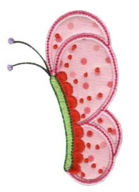 Picture of Simply Spring Applique Bug Machine Embroidery Design