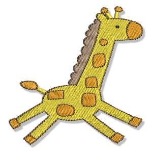 Picture of Jungle Daze Giraffe Machine Embroidery Design