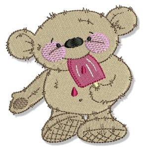 Picture of Teddy Bear & Popsicle Machine Embroidery Design