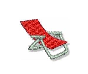 Picture of Mini Beach Chair Machine Embroidery Design