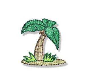 Picture of Mini Palm Tree Machine Embroidery Design