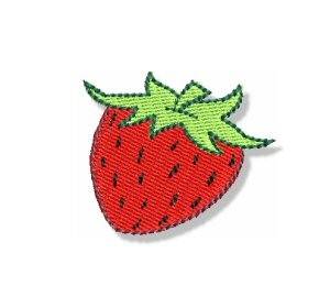 Picture of Mini Strawberry Machine Embroidery Design