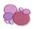 Picture of Pastel Dots Machine Embroidery Design