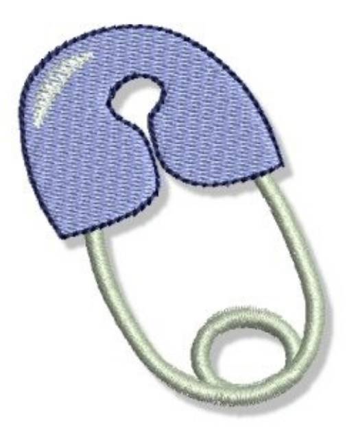 Picture of Baby Safety Pin Machine Embroidery Design