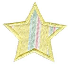 Picture of Small Applique Star Machine Embroidery Design