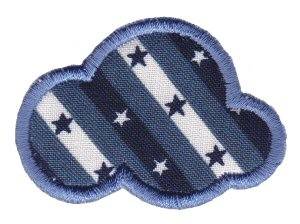 Picture of Small Applique Cloud Machine Embroidery Design