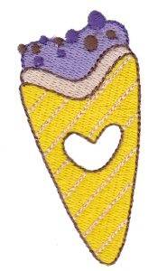 Picture of Candy Cone Machine Embroidery Design
