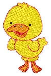 Picture of Sweet Duck Machine Embroidery Design