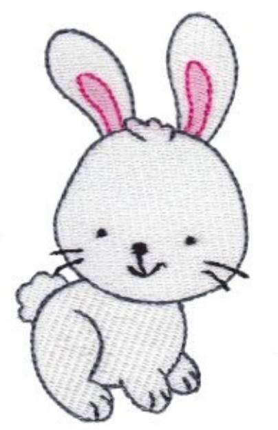 Picture of Sweet Rabbit Machine Embroidery Design