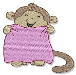 Picture of Happy Monkey Machine Embroidery Design