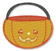 Picture of Cute Halloween Candy Buckey Machine Embroidery Design