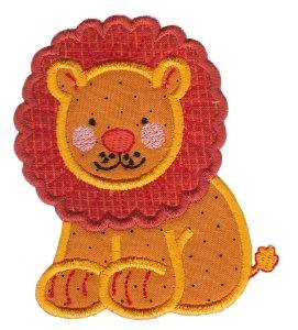 Picture of Noahs Ark Lion Applique Machine Embroidery Design