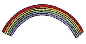 Picture of Noahs Ark Rainbow Applique Machine Embroidery Design