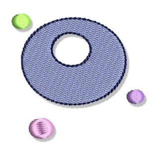 Picture of Dotted Dots Machine Embroidery Design