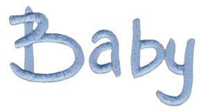Picture of Baby Blue Machine Embroidery Design