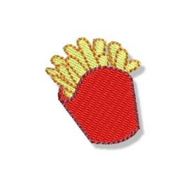 Picture of Mini French Fries Machine Embroidery Design