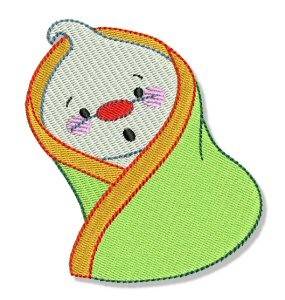 Picture of Snow Infant Machine Embroidery Design