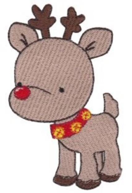 Picture of Reindeer Machine Embroidery Design