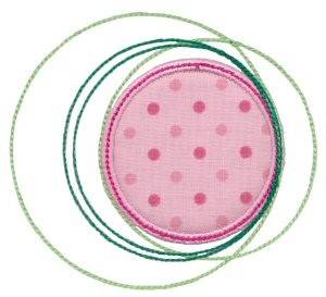 Picture of Applique Circles Machine Embroidery Design