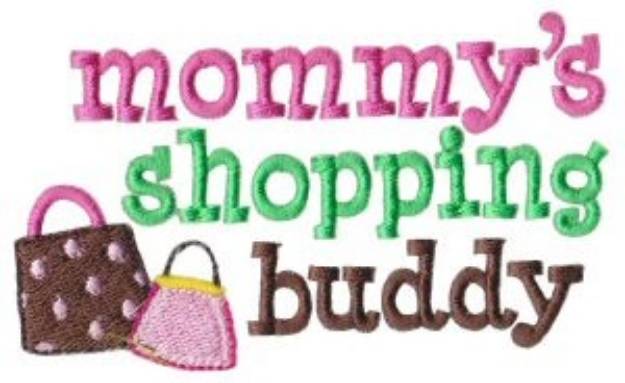 Picture of Mommys Shopping Buddy Machine Embroidery Design