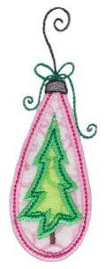 Picture of Tree Ornament Machine Embroidery Design