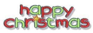 Picture of Happy Christmas Machine Embroidery Design