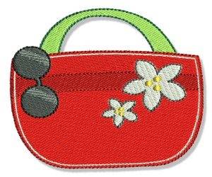 Picture of Tropical Tote Bag Machine Embroidery Design