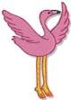 Picture of Flamingo Wings Machine Embroidery Design