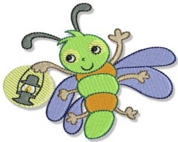 Picture of Firefly Machine Embroidery Design