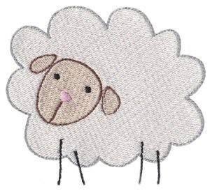Picture of Old MacDonald Sheep Machine Embroidery Design