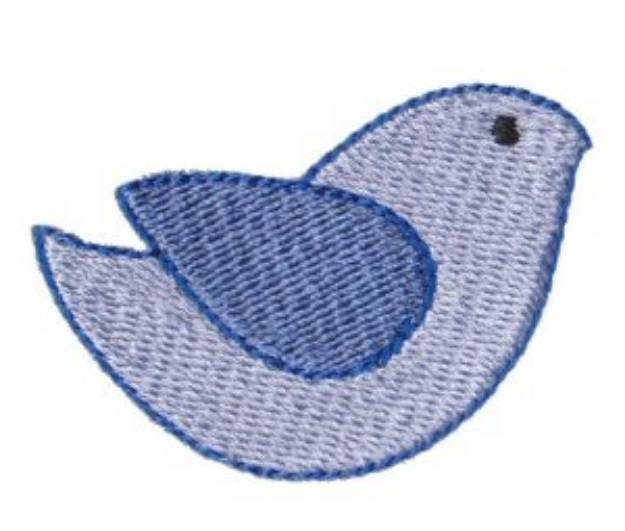 Picture of Old MacDonald Blue Bird Machine Embroidery Design