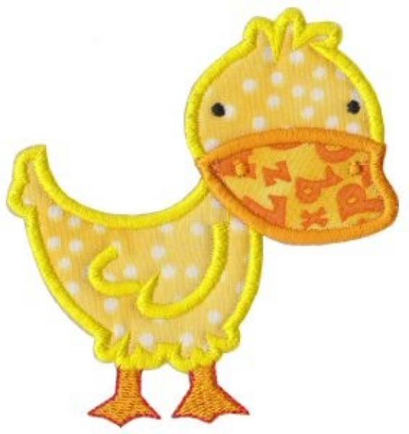 Picture of Old MacDonald Duck Applique Machine Embroidery Design