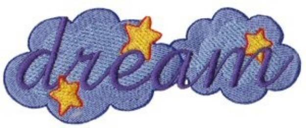 Picture of Always Dream Machine Embroidery Design