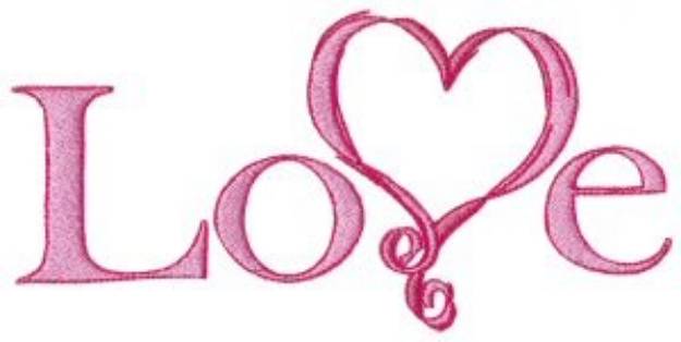 Picture of Heart Full Of Love Machine Embroidery Design