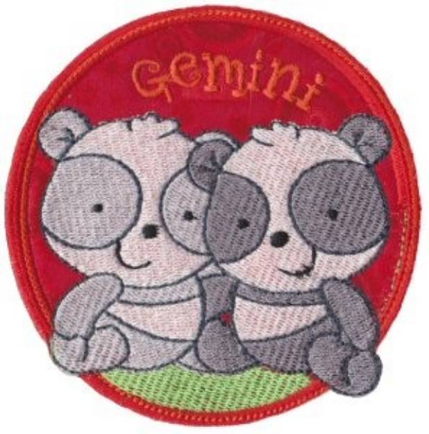 Picture of Gemini Applique Machine Embroidery Design