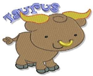 Picture of Taurus Bull Machine Embroidery Design