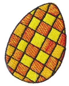 Picture of Kitchen Patchwork Egg Machine Embroidery Design