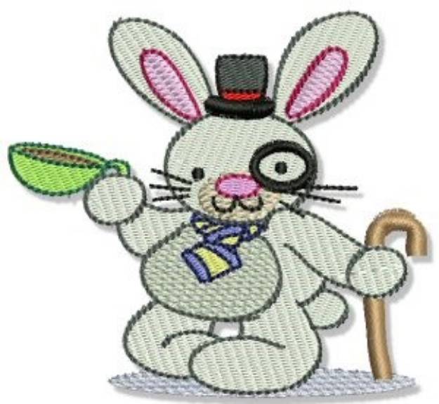 Picture of Buster Keaton Bunny Machine Embroidery Design