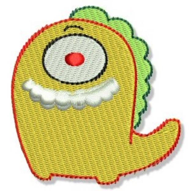 Picture of Lil One Eyed Monster Machine Embroidery Design