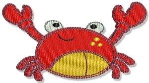 Picture of Sea Crab Machine Embroidery Design