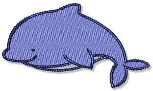 Picture of Sea Whale Machine Embroidery Design