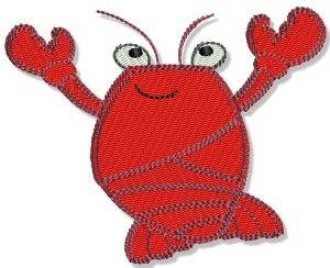 Picture of Sea Lobster Machine Embroidery Design