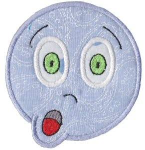 Picture of Shocked Face Applique Machine Embroidery Design