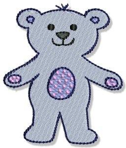 Picture of Playtime Bear Machine Embroidery Design