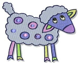 Picture of Playtime Sheep Machine Embroidery Design